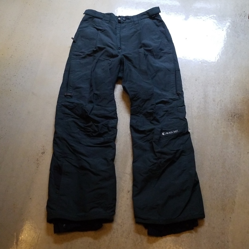 Blackdot Mens Dark Green Snowboarding Pants Outdoor Winter Gear Warm